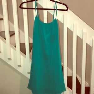 Jack by BB Dakota Teal Shift Dress
